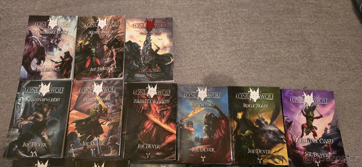 Prodám knižní sérii Lone Wolf - 3