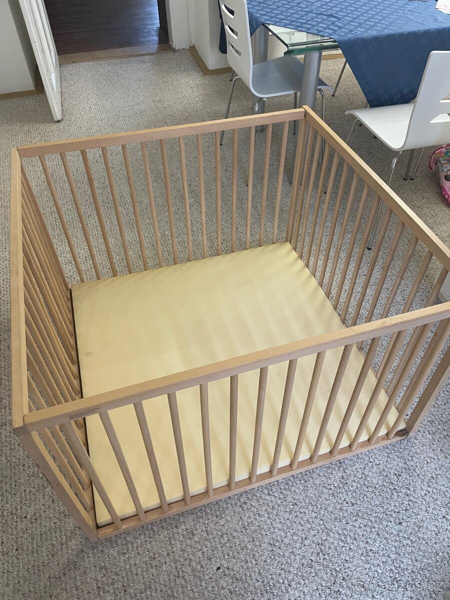 Dětská dřevěná ohrádka - 3