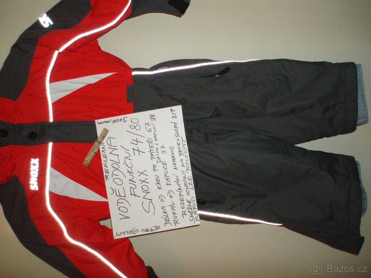 74/80 dětská Snoxx kombinéza - 3