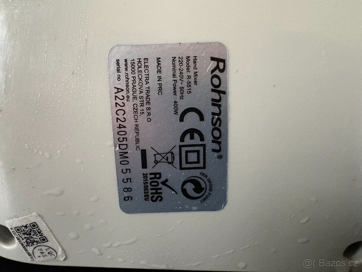 Ruční mixér Rohnson - 3