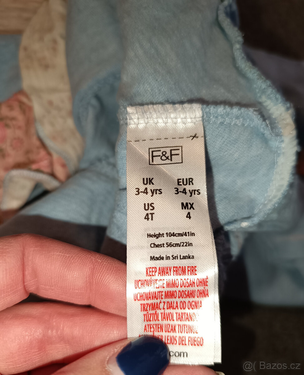 DÍVČÍ ŠATY F&F 104 - 3