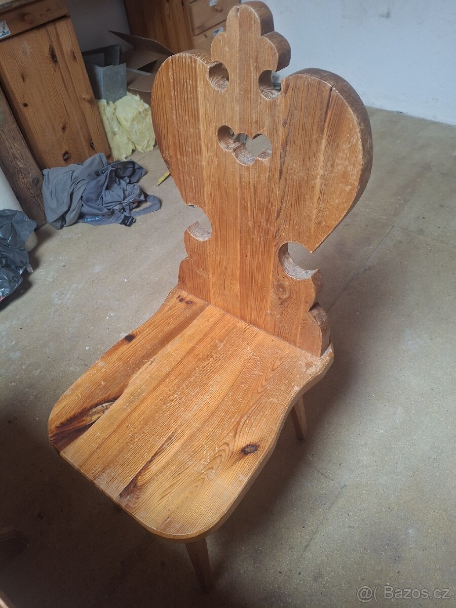 Rustikální jídelní stůl - 3