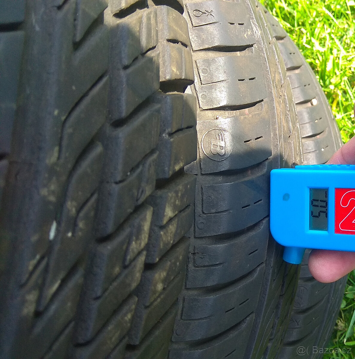 155/80 r13 Letní pneu 5mm vzorek - 3