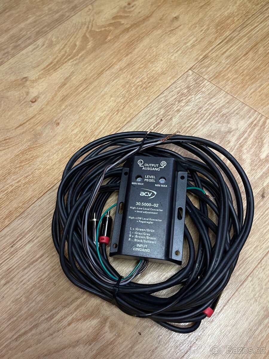 Subwoofer Lightning Audio + zesilovač - 3