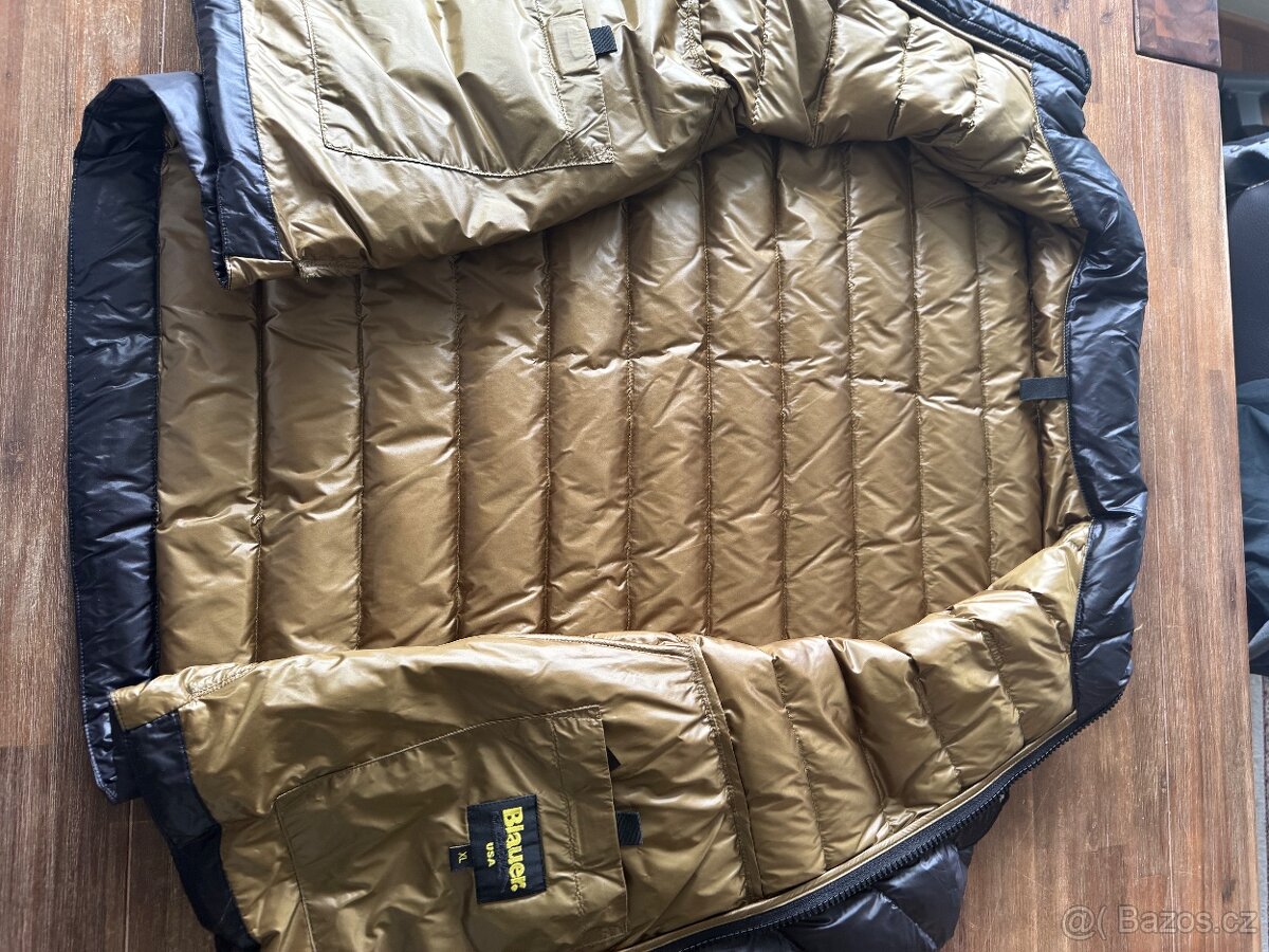 Pánská péřová bunda Blauer xl - 3