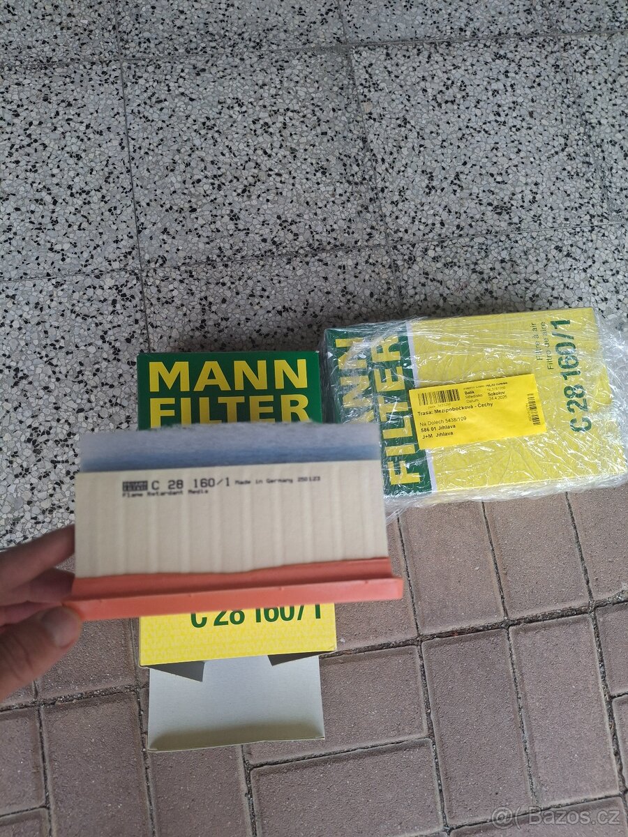 Prodám vzduchové filtry C 28160/1 - 3