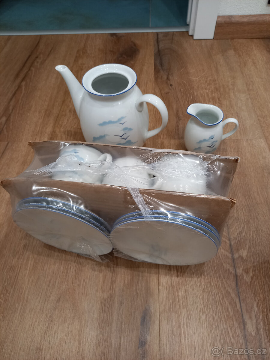 starožitný set MZ Czechoslovakia - čajový - 3