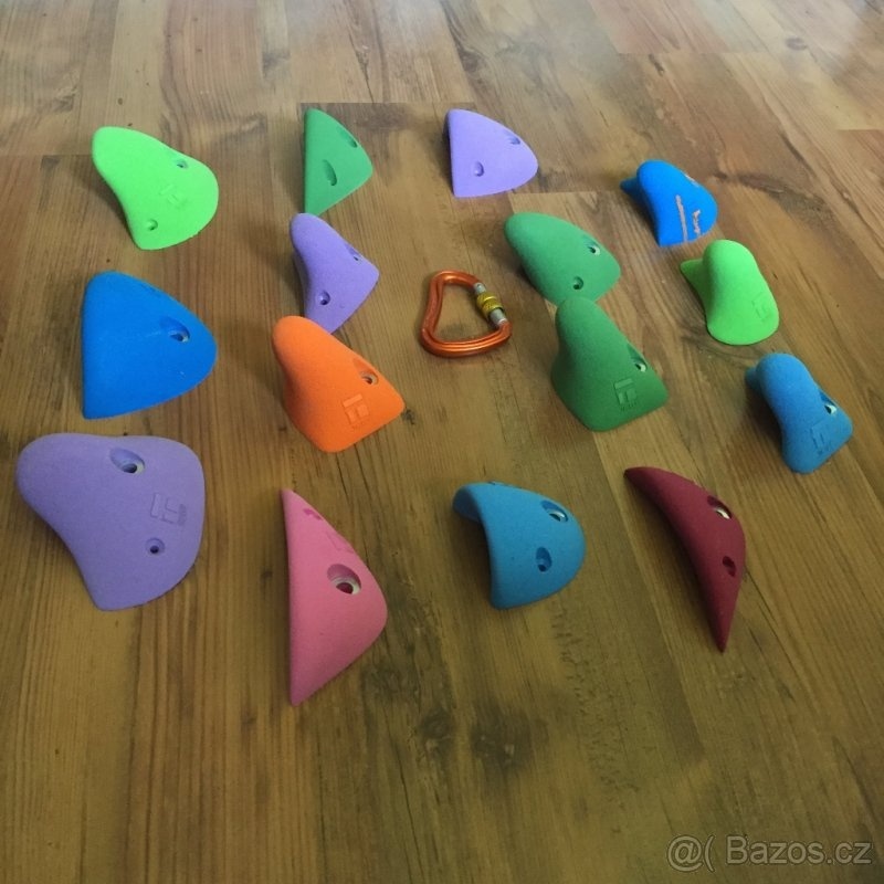 Nové dětské lezecké chyty THEREX - 15 kusů - 3