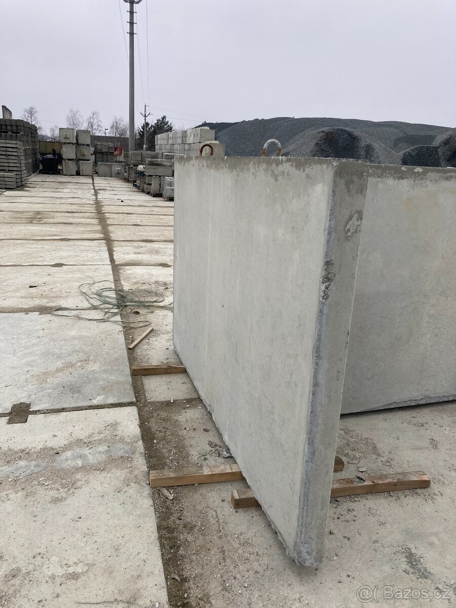 Betonové panely L a T - 3