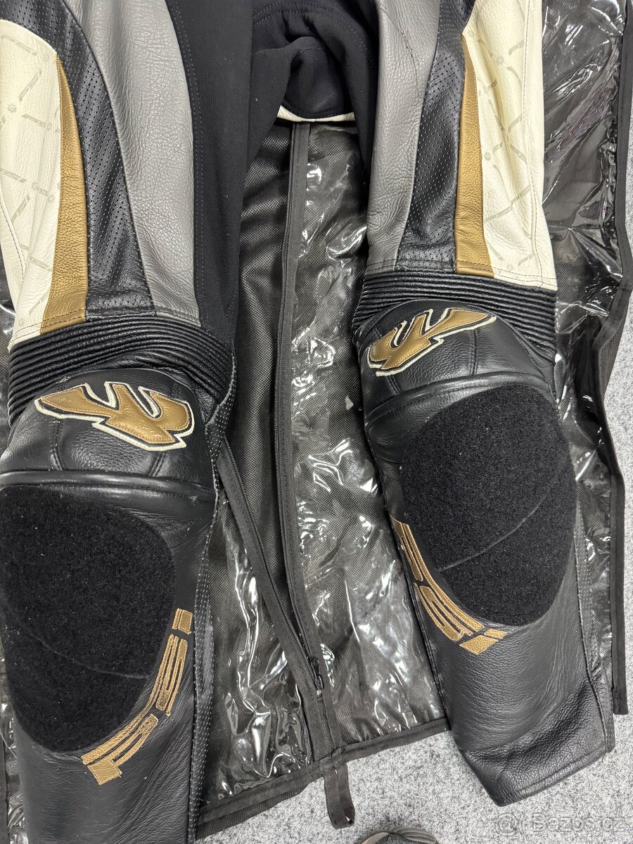 Kožená jednodílná kombinéza PSí Hubík vel. 38 - 3