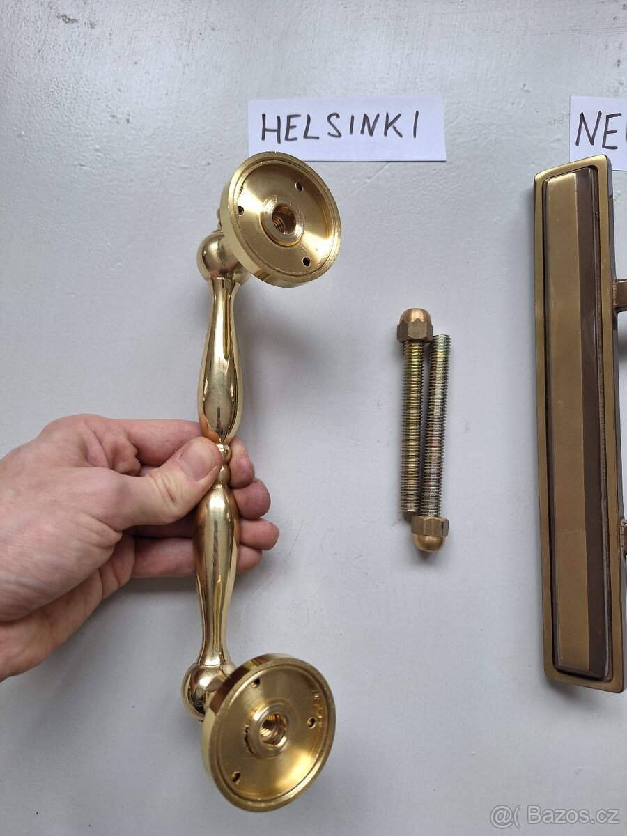 Krásná mosazná madla - více druhů - 3