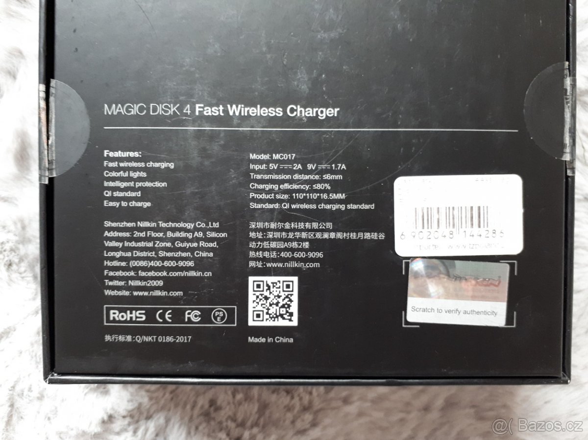 Nabíječka Nillkin Magic Disk - 3