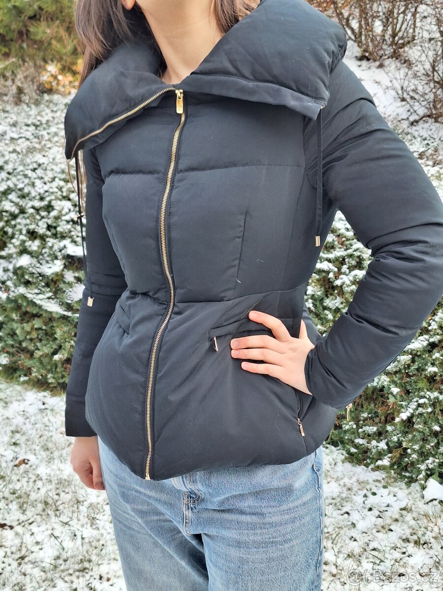 KRÁSNÁ PÉŘOVÁ BUNDA - ZARA - 3