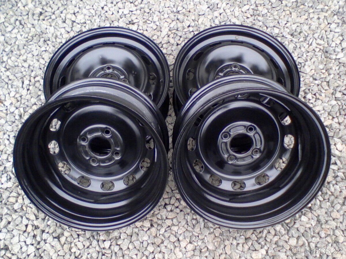 15 plechové disky Ford Fiesta VI (2008-17) - 3