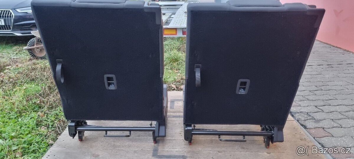 Zadní sedačky třetí řada zánovní VW Caddy r.v. 2022 - 2023 - 3