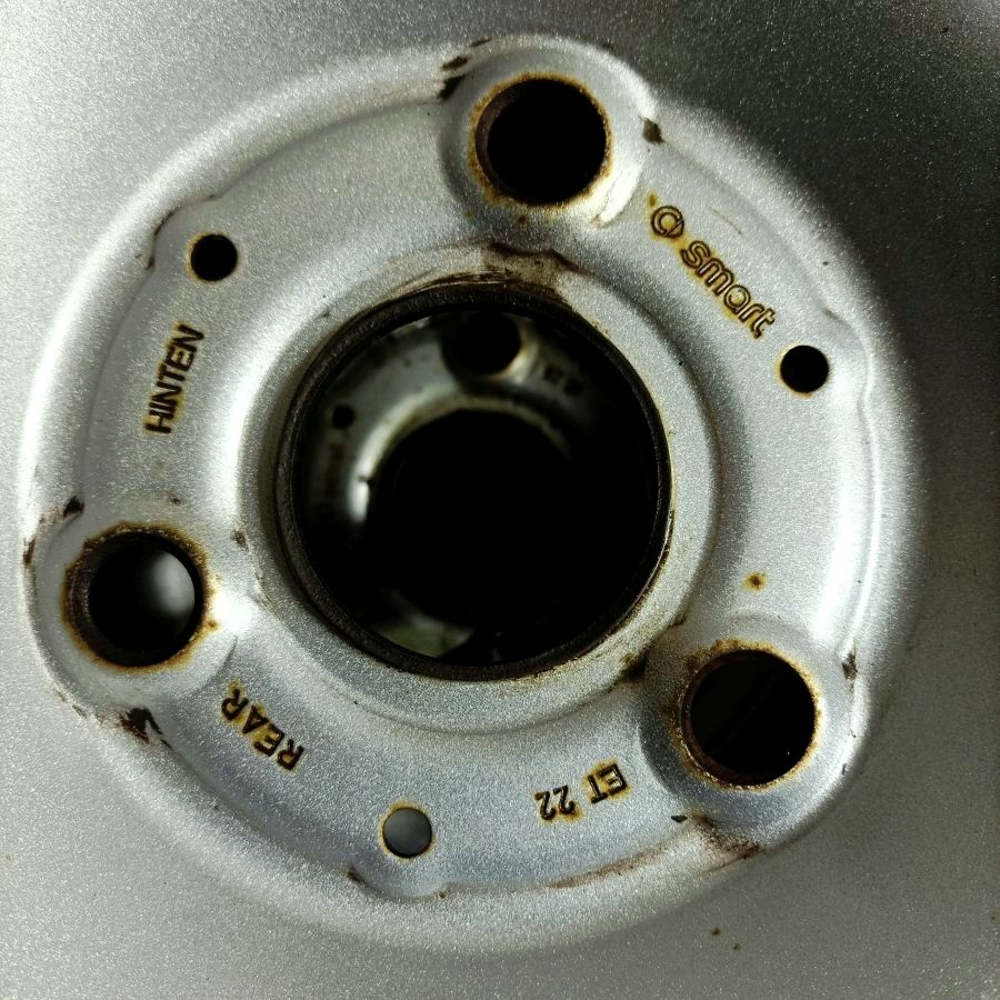 15" plechová kola – 3x112 – SMART ForTwo, Roadster - 3