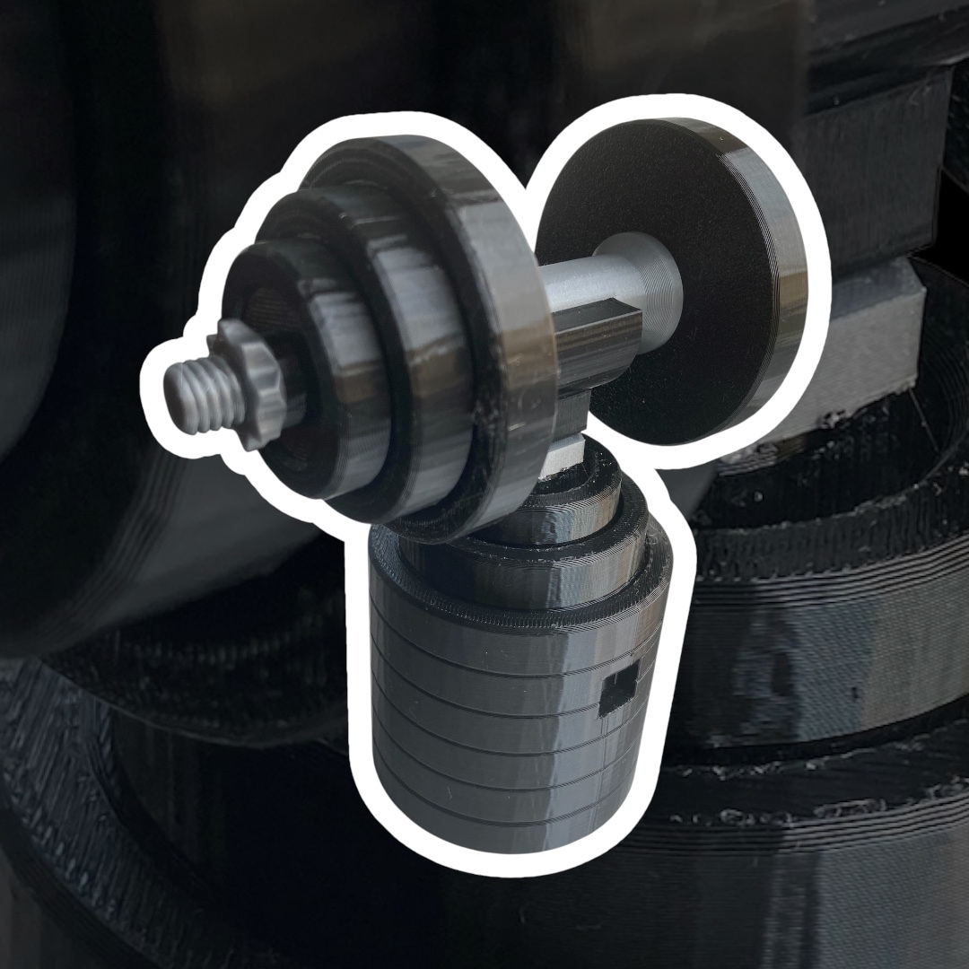 Krytka na tažné zařízení ve tvaru činky - 3