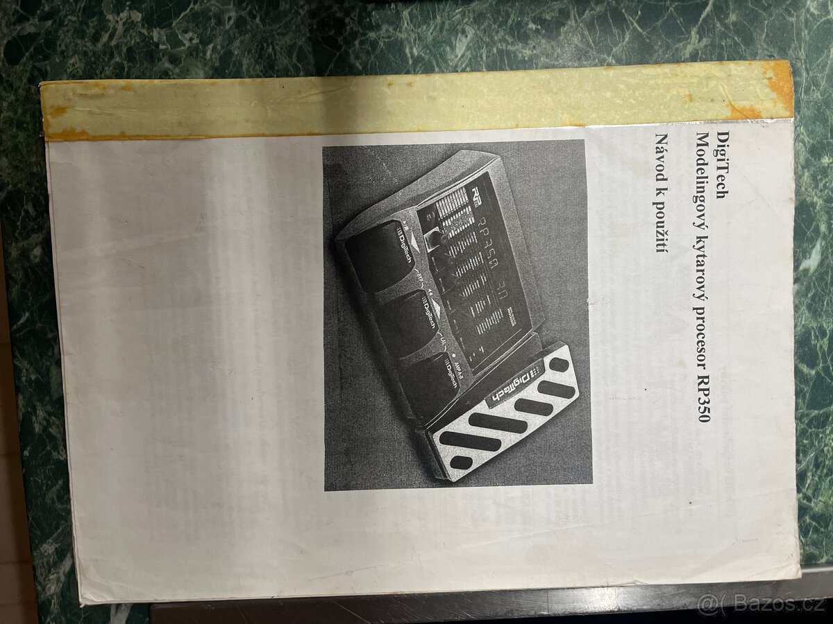 DigiTech kytarový modelingový procesor RP350 - 3