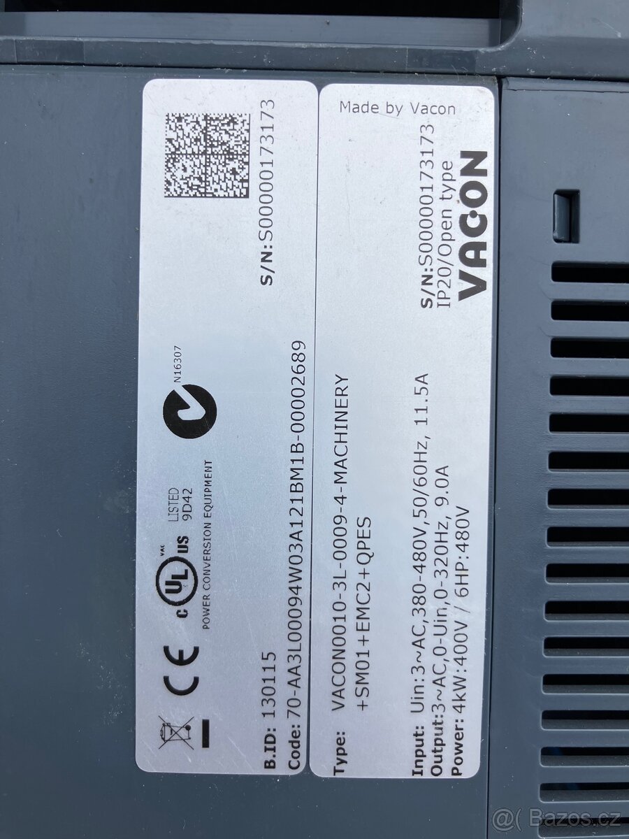 Frekvenční měniče - 3