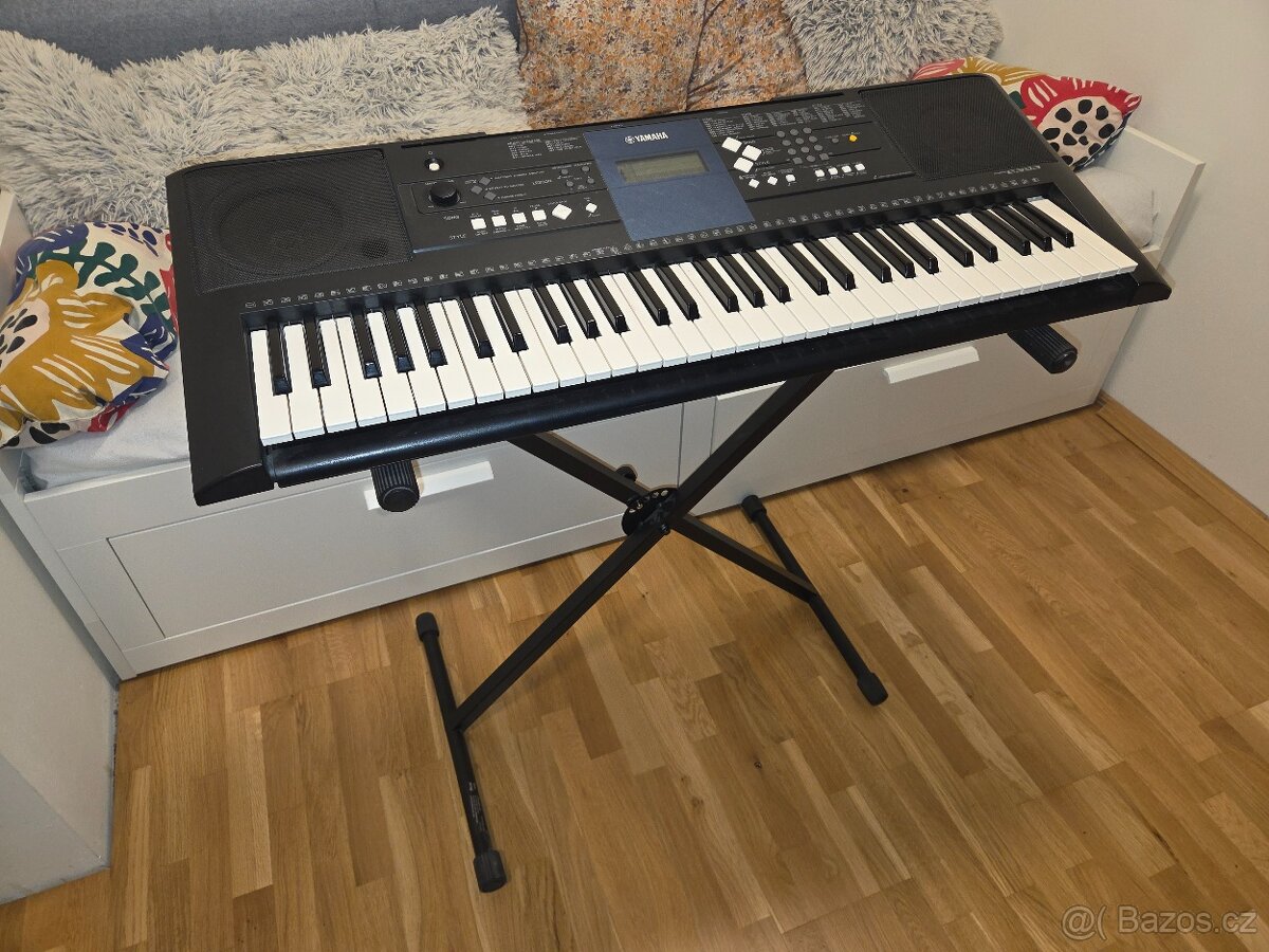 Klávesy Yamaha PSR-E333 se stojanem - 3