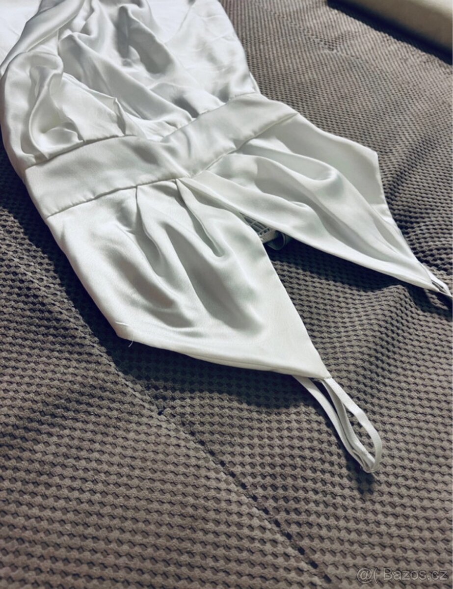 Dlouhé bílé šaty, nové - 3