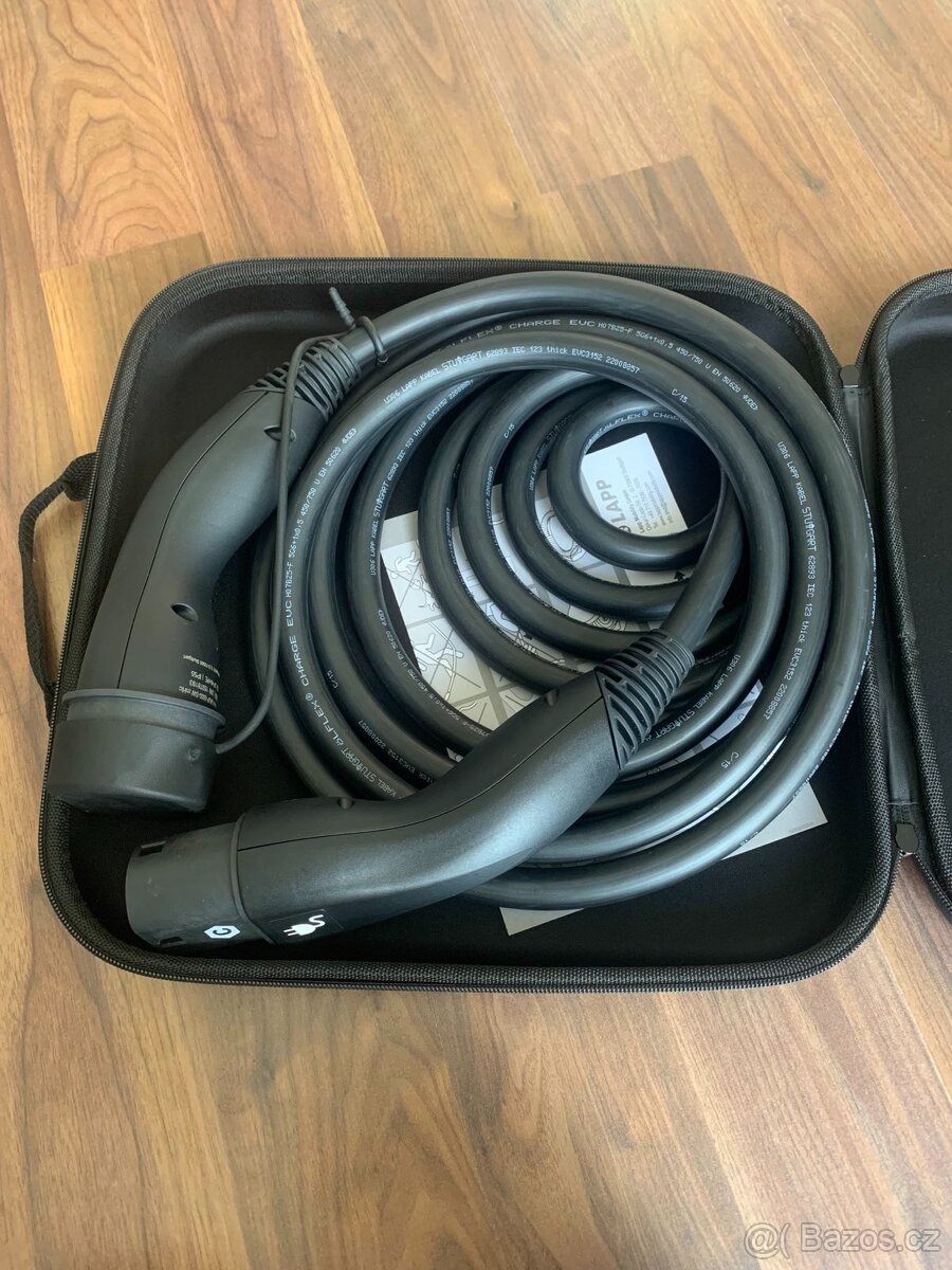 Dobíjecí kabel elektromobilů TYP2, 3x32A,22kW - 3