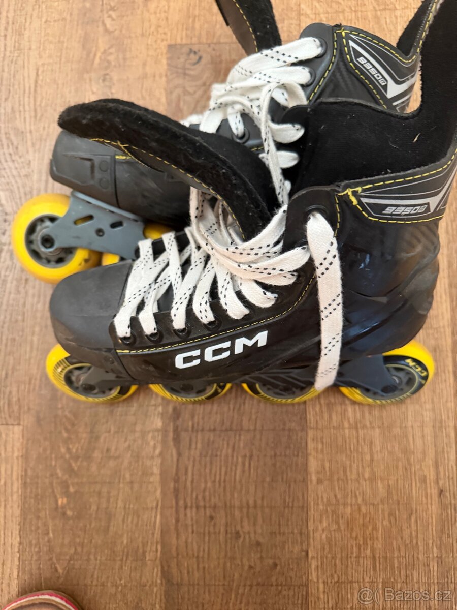 Dětské/Intermediate Kolečkové brusle CCM vel 5.0 - 3