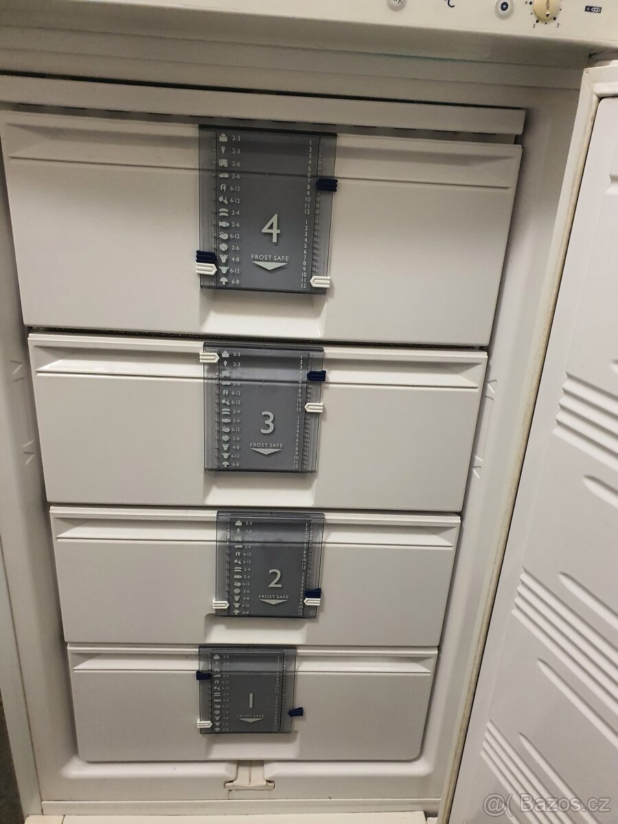 velký 4-šuplíkový LIEBHERR mrazák 150 litrů DOVOZ - 3