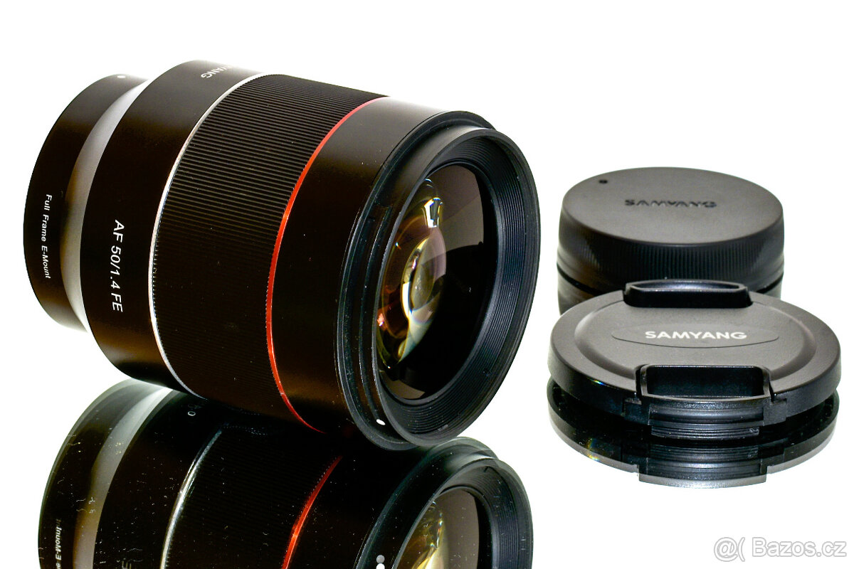 Samyang AF 50mm F/1.4 FE + UV Kenko Sony E TOP STAV - 3