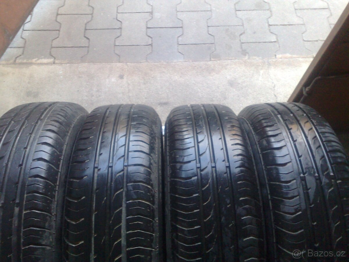 Obutá kola s letním pneu 175/70/14 - Opel-4x100 - 3