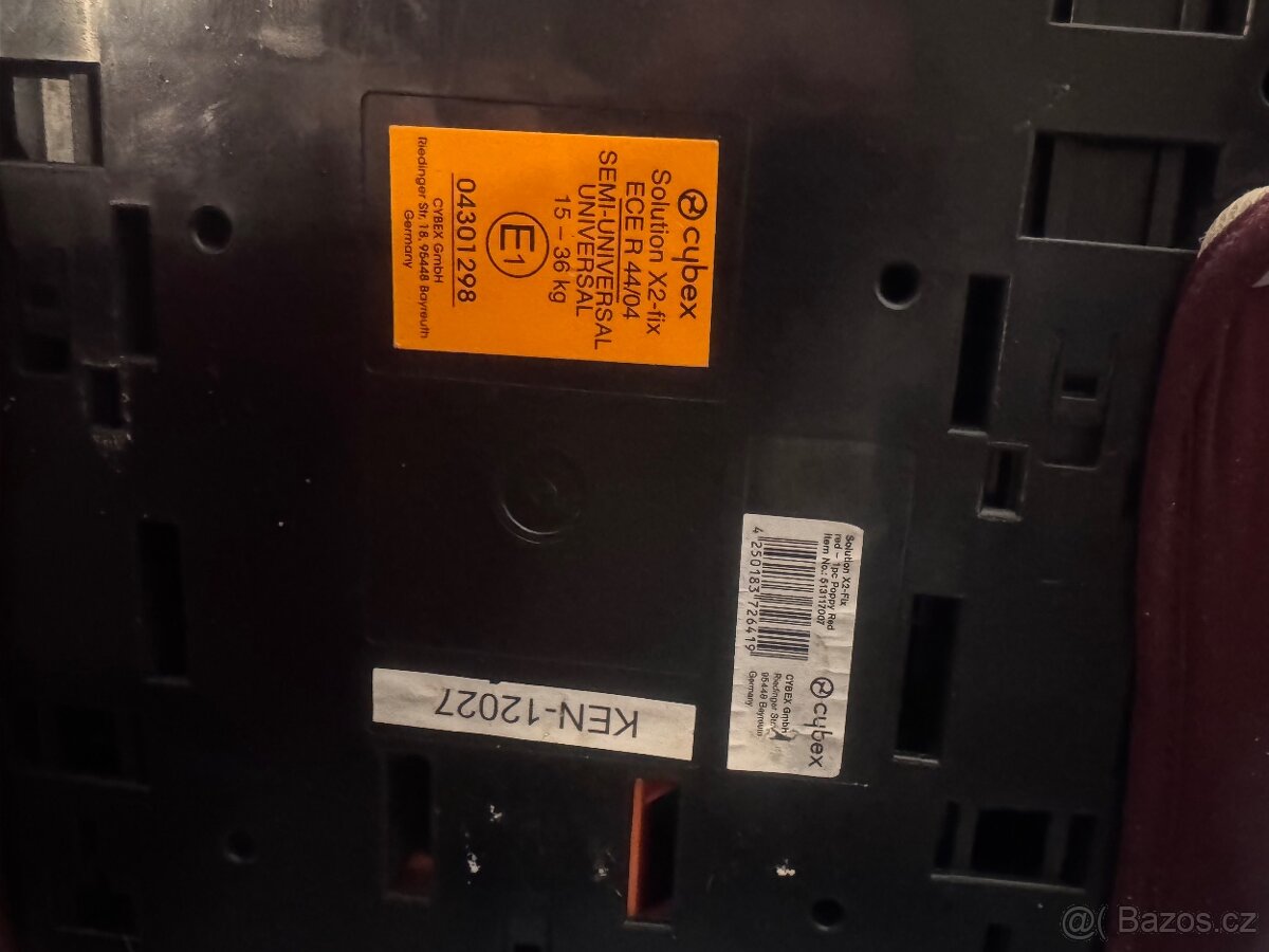 Autosedačka Cybex solutions X2-fix - 3