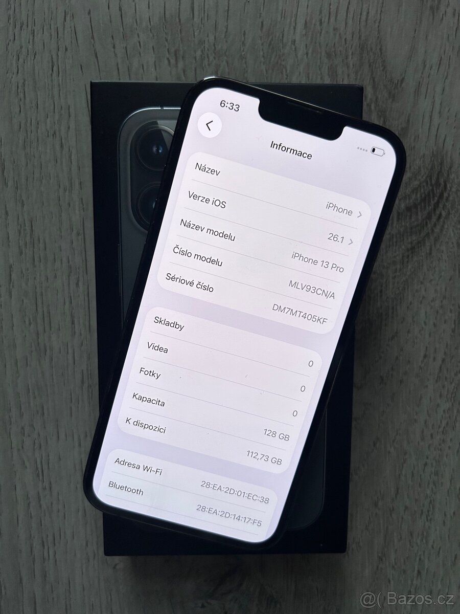 iPhone 13 PRO 128GB 86% Kondice Baterie ✅ - 3