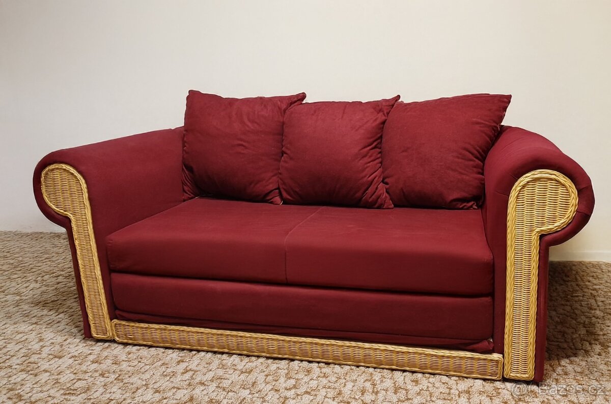 Rozkládací sedací souprava – pohodlná a praktická sedačka - 3