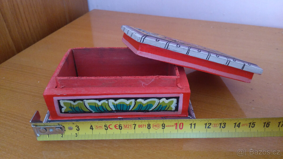 čínská dřevěná krabička - 3