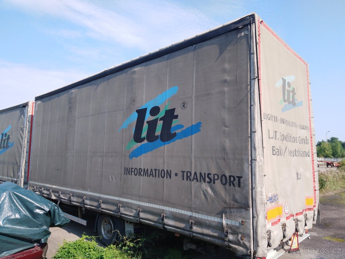 Přívěs tandemový Tang ,19pal, 4500kg - 3