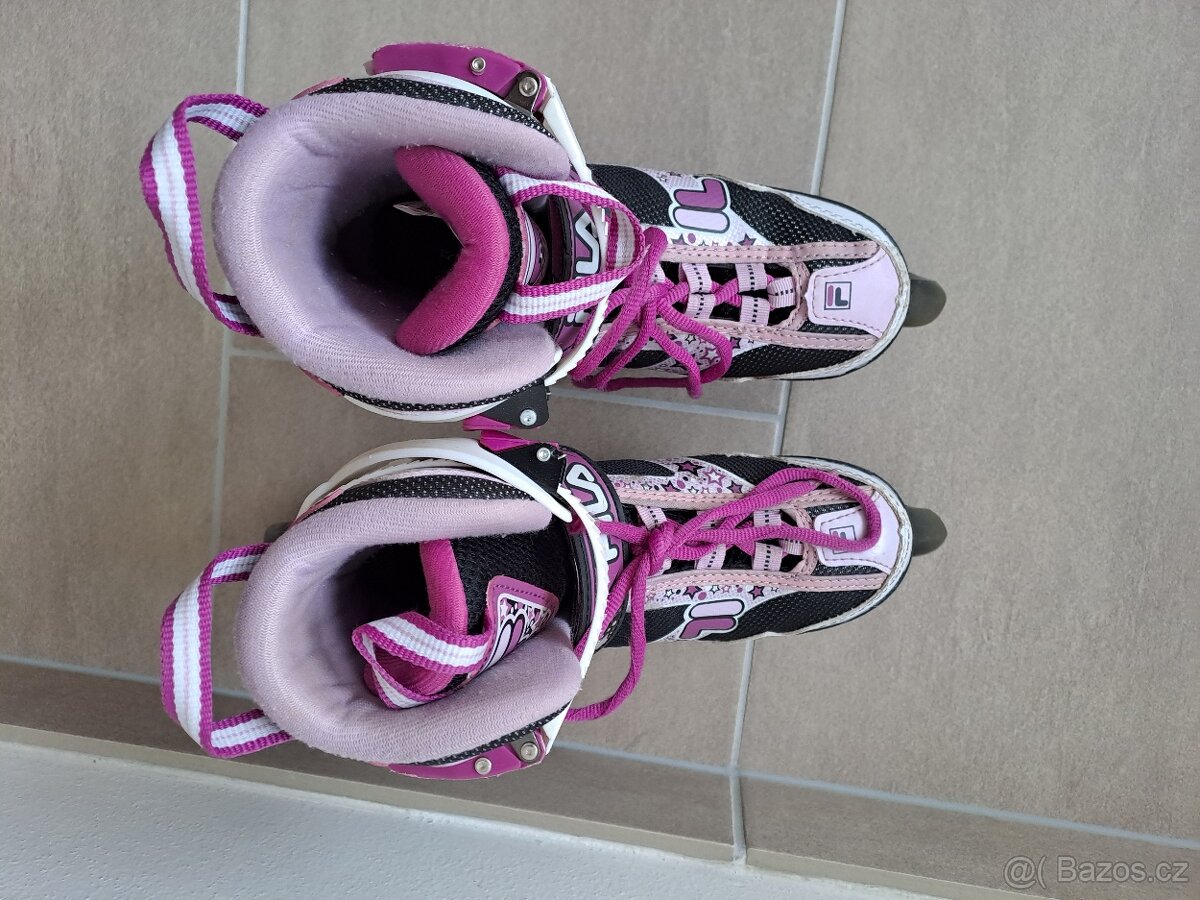 Dětské rostoucí inline brusle zn. Fila 28-32 - 3