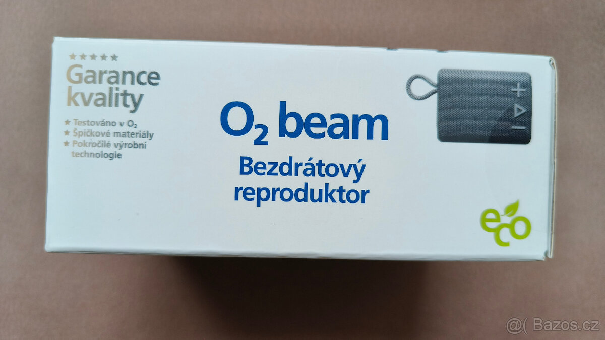 Bezdrátový reproduktor O2 beam, šedá barva - nerozbalený - 3
