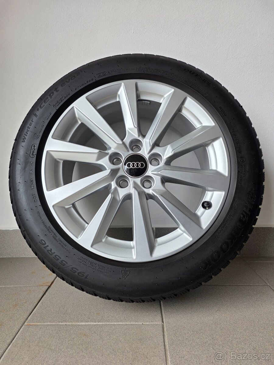 Orig. Alu kola 5x112 Zimní Hankook 195/55/16 - Top - 3