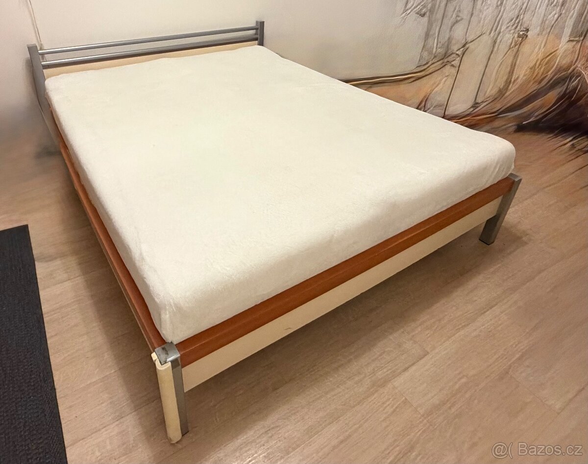 Manželská postel vč. matrace - 3