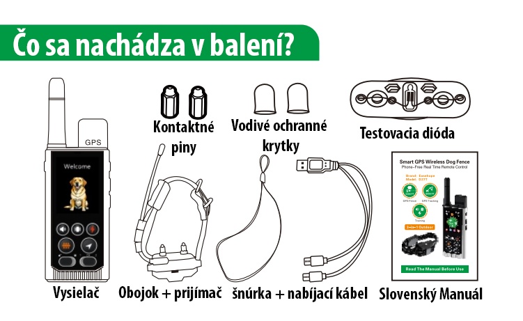 3v1: Výcvikový obojek, GPS neviditelný plot a GPS tracker - 3