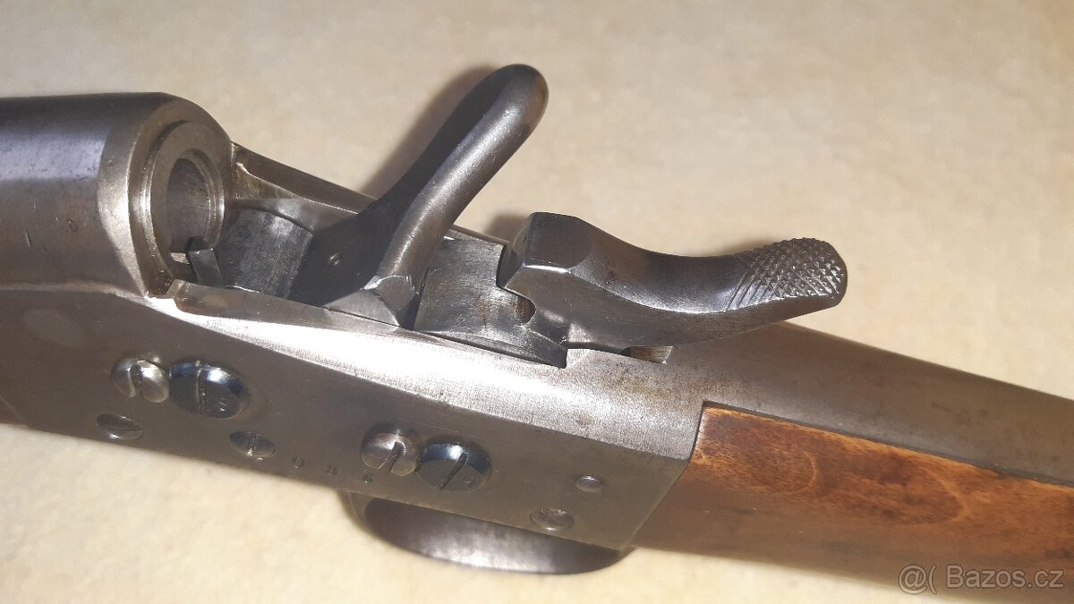 Historická puška Rolling Block - 3