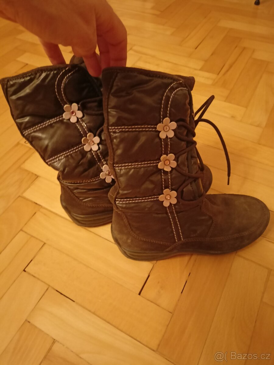 Zimni boty kozačky Geox 31 - 3