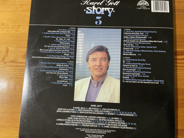 LP - Karel Gott Story 3 s Plakatem - 3