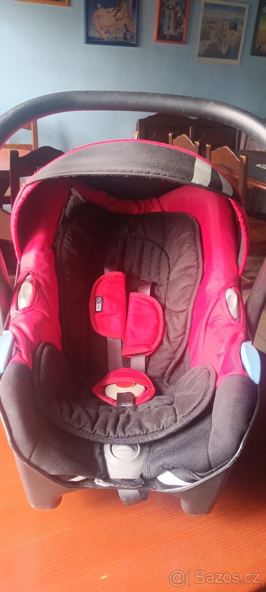 Autosedačka 0-18 růžová - 3