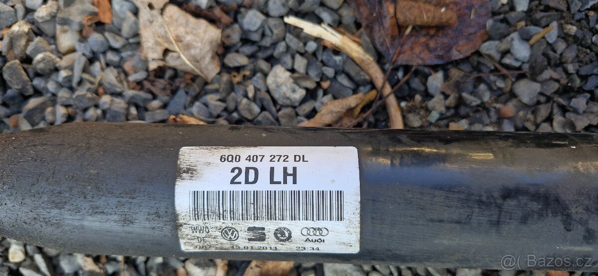 Predni naprava rizeni poloosa vw polo 6R fabia II - 3