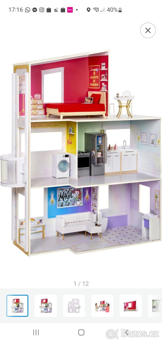 Rainbow high domeček nový originálně zabalený pro panenky - 3