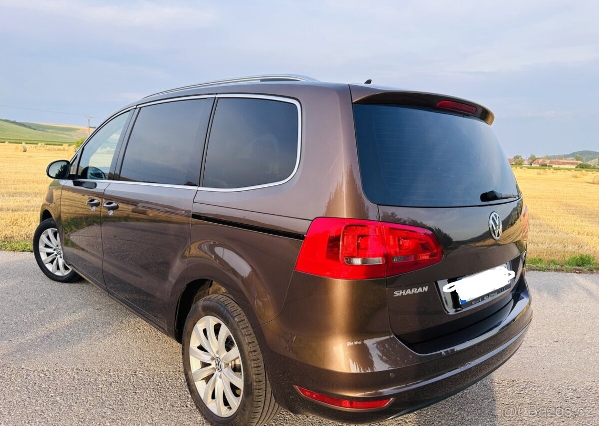 VW SHARAN 2.0 TDi 125kw. DSG panorama FULL výbava - 3