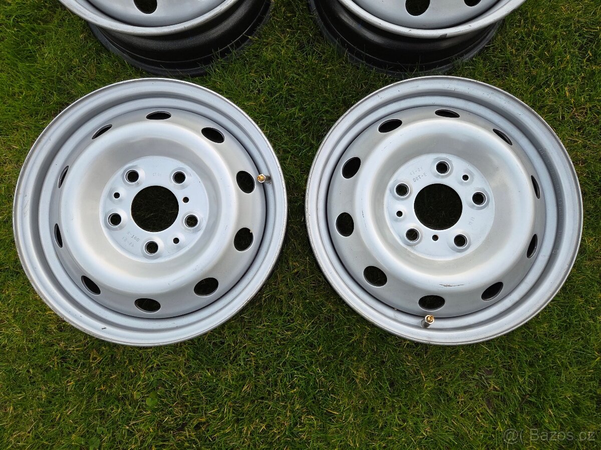 Plechová kola 5x130 6x16 ET68 - 3