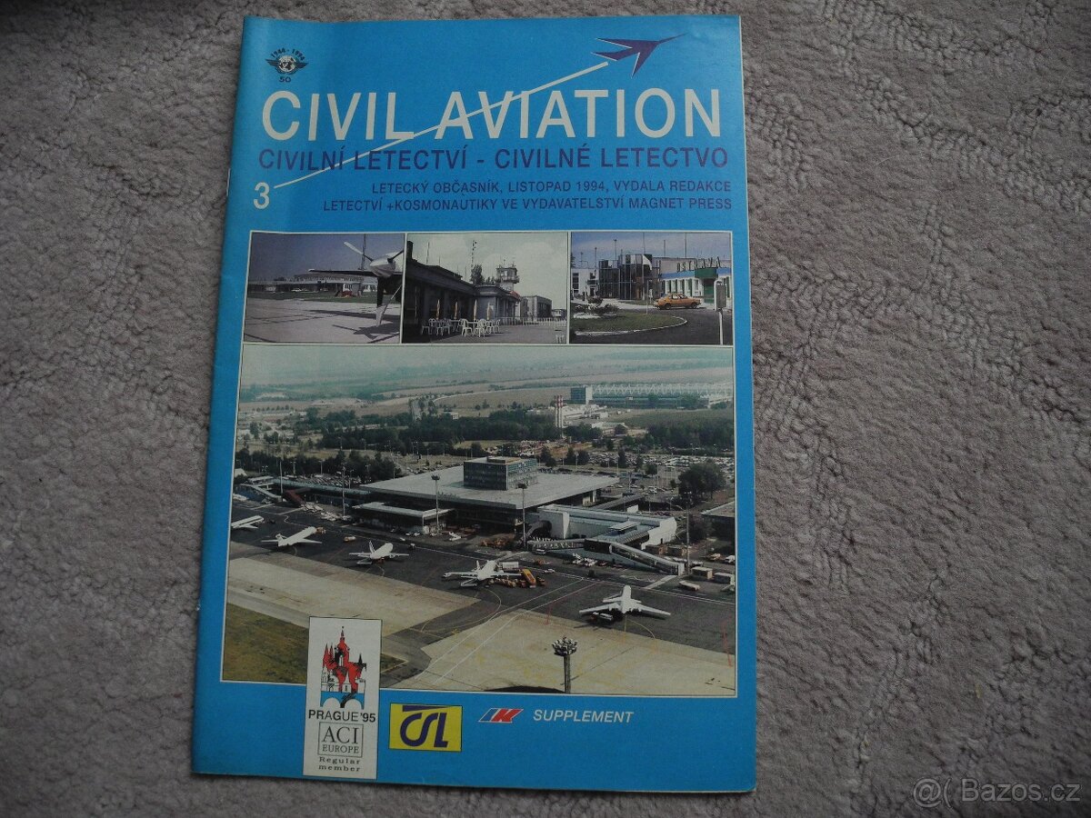 Časopisy Rozlet a Letectví - 3