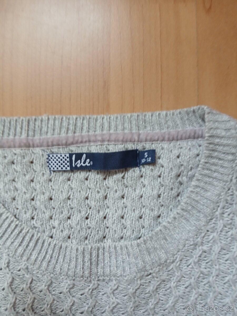 Dámský šedý svetr - 3